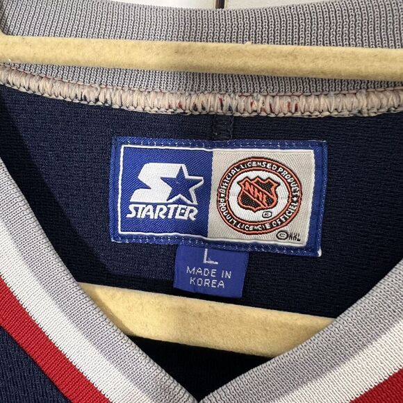 New York Rangers Brian Leetch Authentic Starter Liberty Jersey - Picture 3 of 8